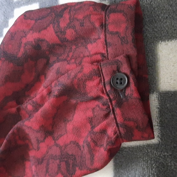 Michael Michael Kors Sheer Long Sleeve Triangle Cutout Neckline Tunic Size Small - Picture 5 of 7